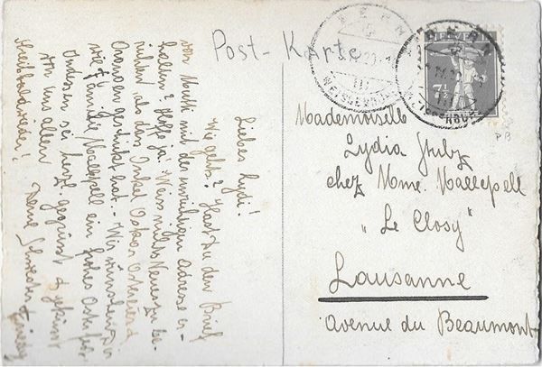 Cartes postales: Bern Joyeux Pâques 1920 – D'occasion à Olten par clotaldi 1