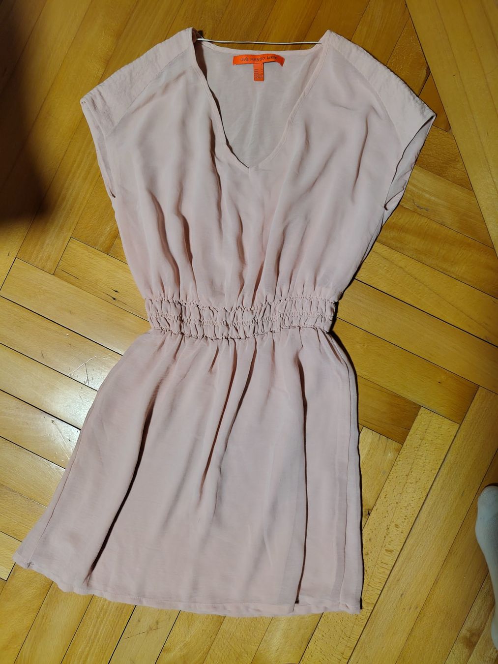 Mango Vestiti: Kurzes Rosa Sommerkleid Mango (M) – Usato da Wädenswil venduto da TabeaSerravalle 1