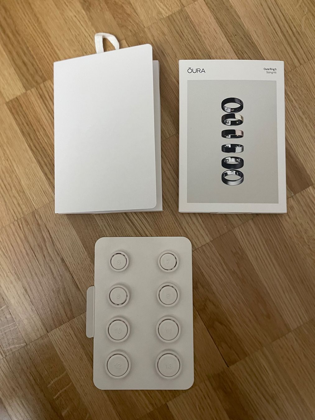 Oura Anelli: Oura Ring 5 Sizing Kit Ringanprobier Set Test Set Ringgrösse – Nuovo (secondo la descrizione) da Schinznach Bad venduto da Gothica_666 1