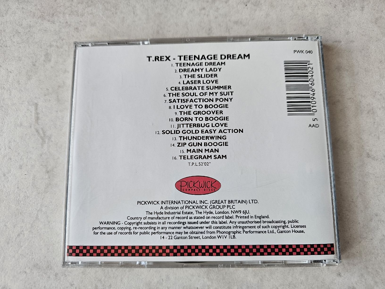 CD: T. Rex  -  Teenage Dream – Usato da Schneisingen venduto da backstore24 1
