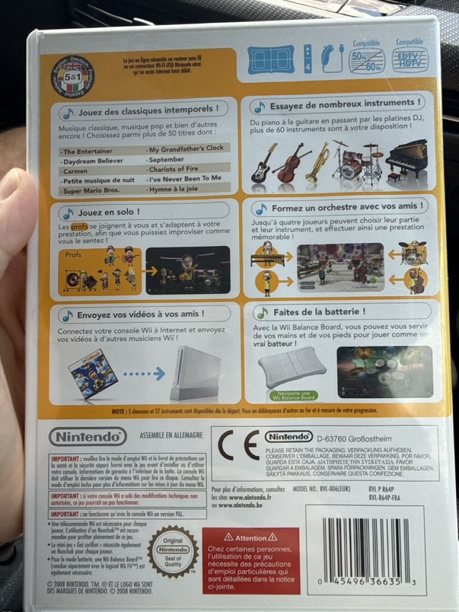 Jeux: Jeu musical Wii – D'occasion à Bettlach par ale_l9sg 1