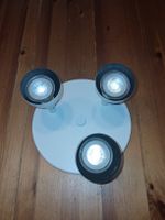 Deckenleuchte 3-flammig weiss Spotlampe guter Zustand