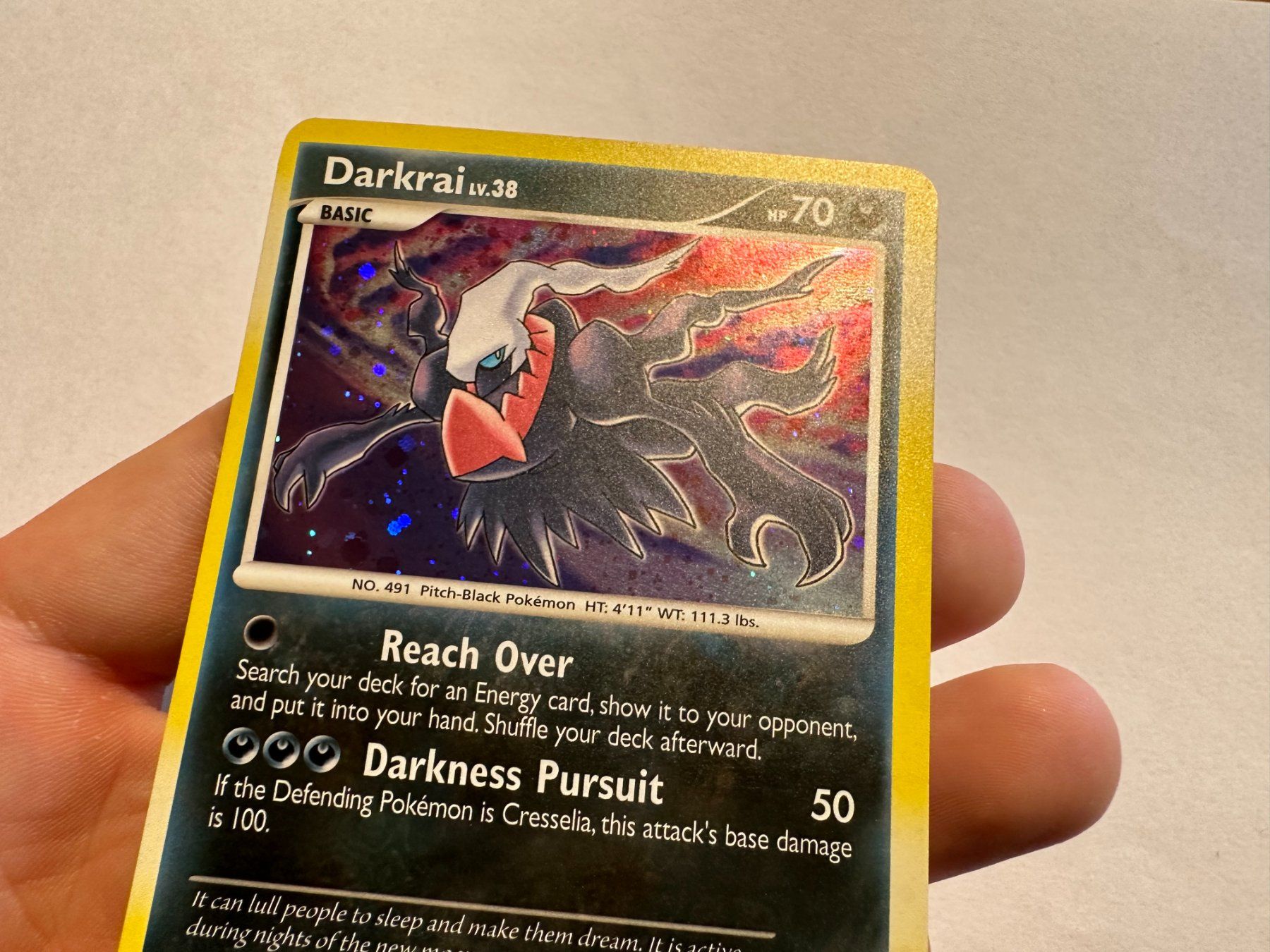 Pokémon Sammelbilder & Trading cards: Darkrai holo D&P Great Encounters EN – Gebraucht aus Hagendorn von Pokecollectorch 2