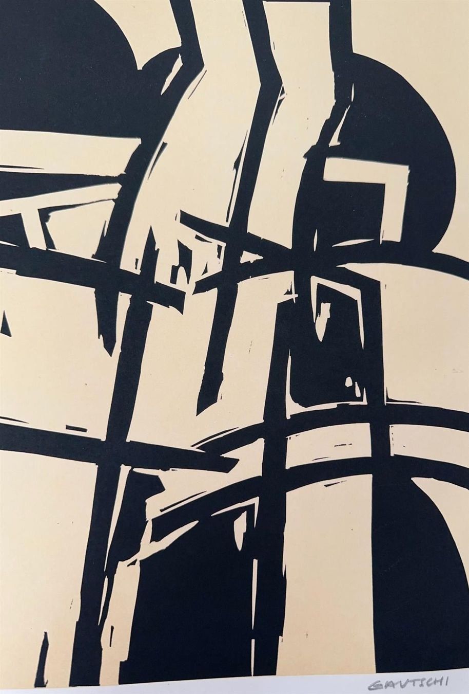 Grafica & Litografie: GAUTSCHI SIGNIERT SERIGRAPHIE – Usato da Gersau venduto da grafik-kunst 3
