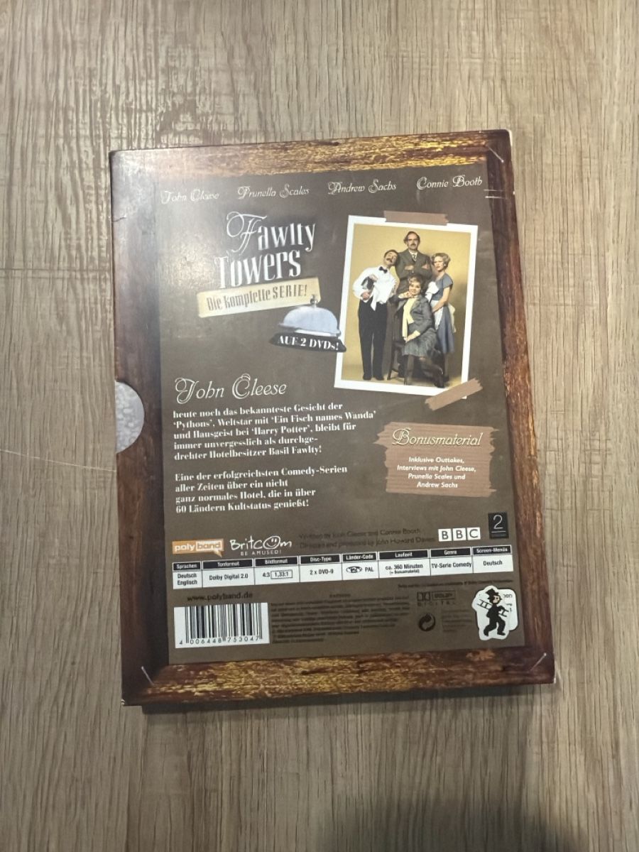 Tutti i DVDs: Fawlty Towers Komplette Serie DVD – Usato da Hagendorn venduto da masterchieff 1