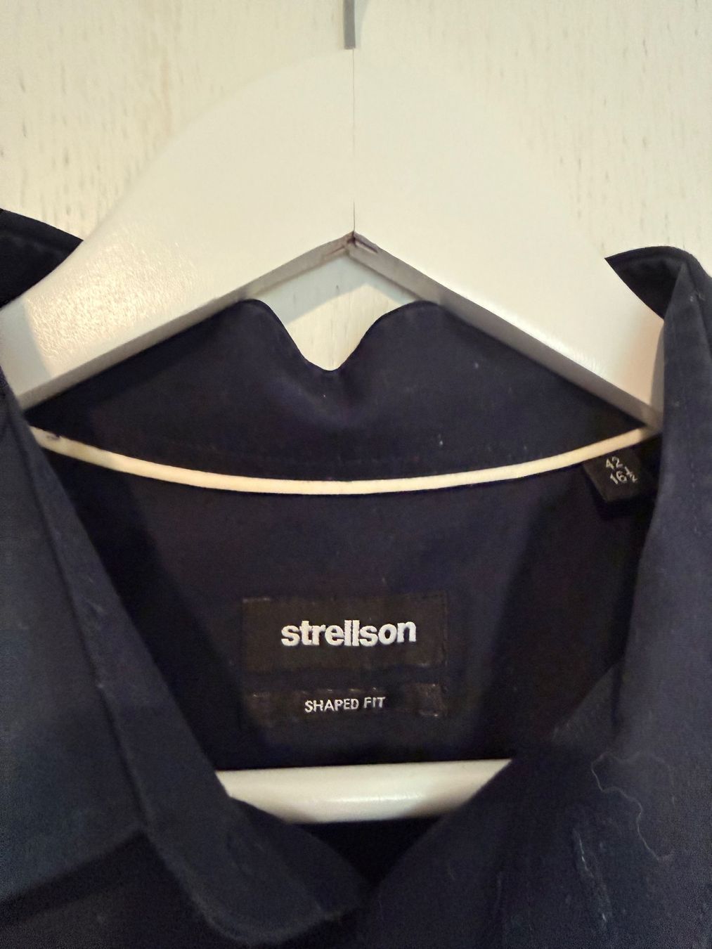 Strellson Camicie: Hemd Herren Strellson 42 Navy Neu – Nuovo (secondo la descrizione) da Thalwil venduto da Catha10 1