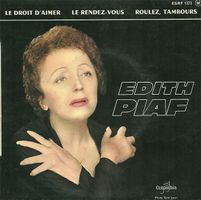 EDITH PIAF Le Droit d'Aimer (1963) Vinyle 45T 3 Titres NM/VG