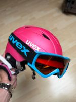 Kinder Skihelm UVEX Grösse 54-58cm inkl. Skibrille