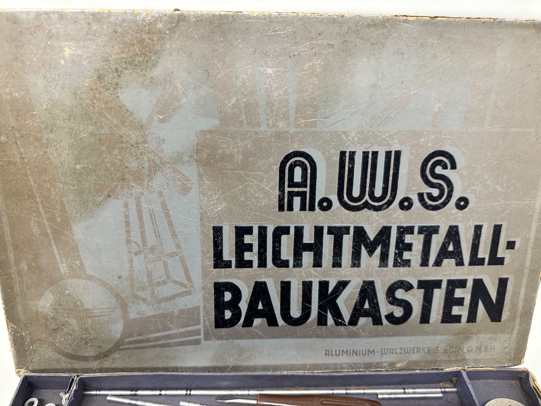 Kit di costruzioni: A.W.S. Metalbaukasten Antik, Bespielt – Usato da Chur venduto da Michalis 1