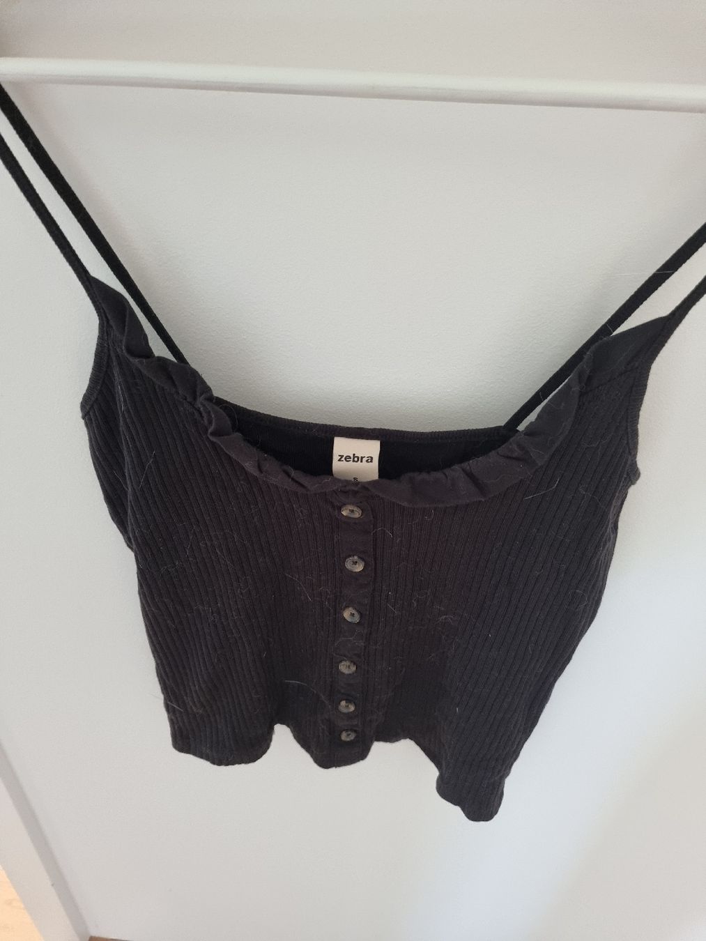 Zebra Top: Top mit deko knöpfen – Usato da Altstätten SG venduto da melii._.98