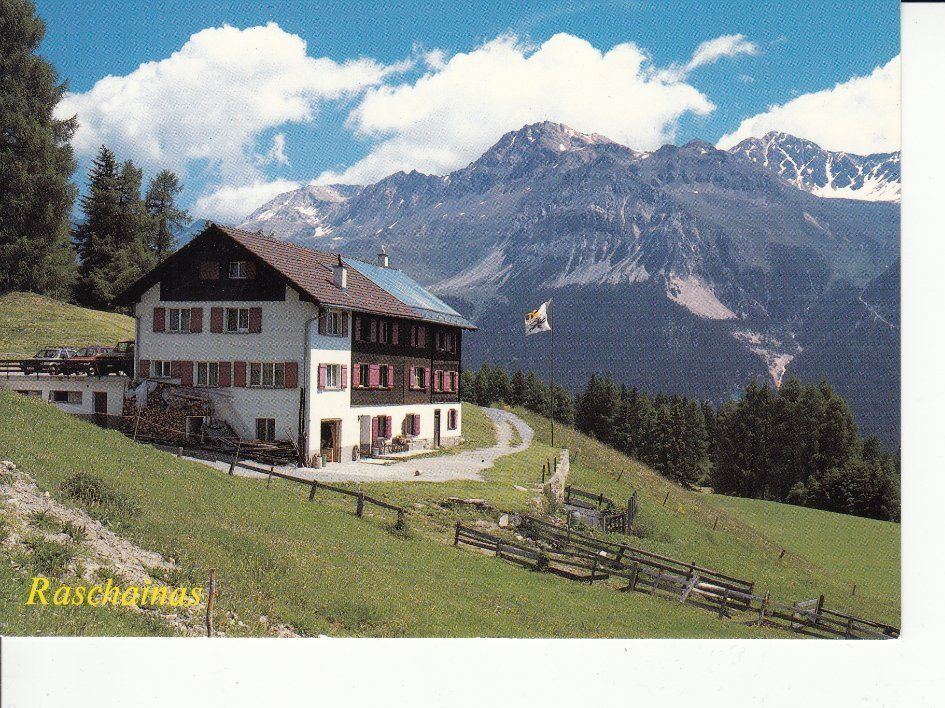 Cartoline postali: Rschainas 2 um 1995 – Usato da Bürglen TG venduto da StampGraf