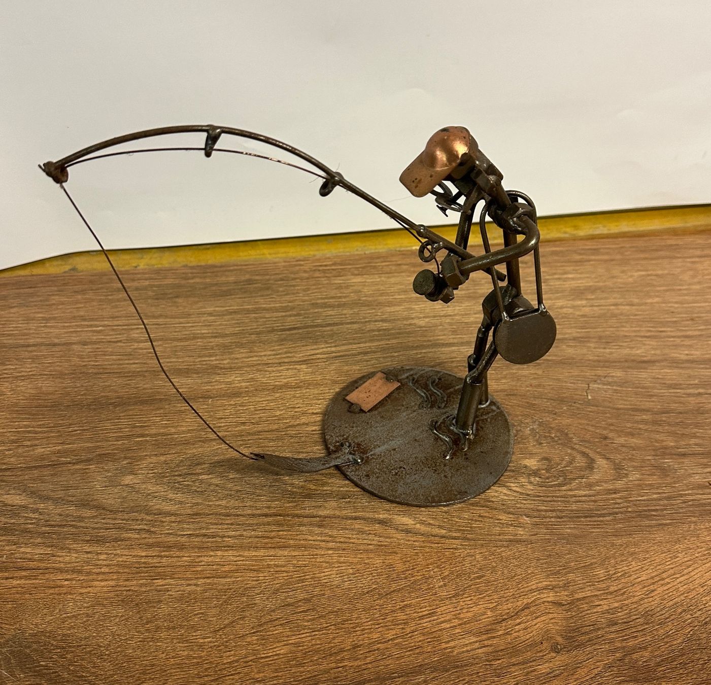 Alle Dekorationen: Metallfigur Angler "Line & Kunst" Deko Vintage – Gebraucht aus Nussbaumen AG von olitech5415 1