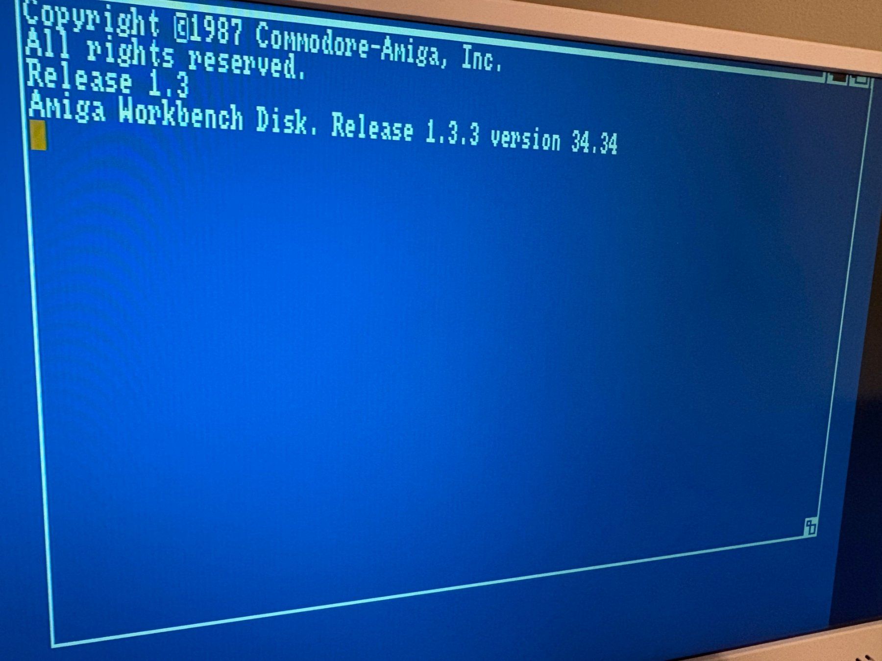 Commodore Software: Commodore Amiga Workbench 1.33 version 34.34 – Usato da Bettingen venduto da rau_5bfh 5