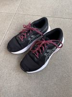 Asics, Gr. 37, schwarz pink schwarz 