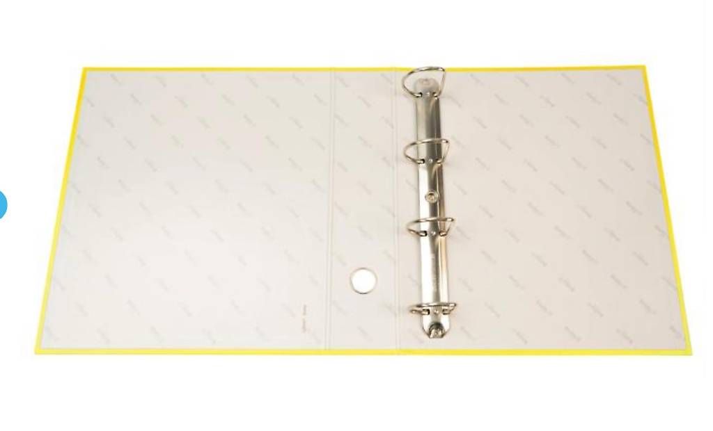 Biella Ordner: 4 Stk. Ringbuch/Ordner Dinor-Quatro  A4, gelb – Neu und originalverpackt aus Necker von liq24 2