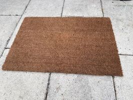 Türvorlage Kokos 40 x 60 braun / Fussmatte