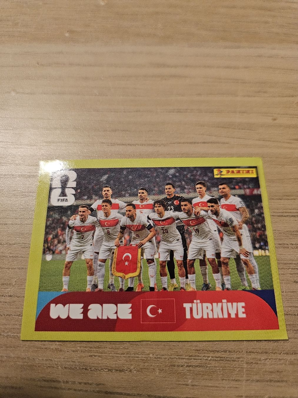 Panini Carte collezionabili: Panini WM 2026 TUR 13 – Nuovo (secondo la descrizione) da Genève venduto da jerdinho1209