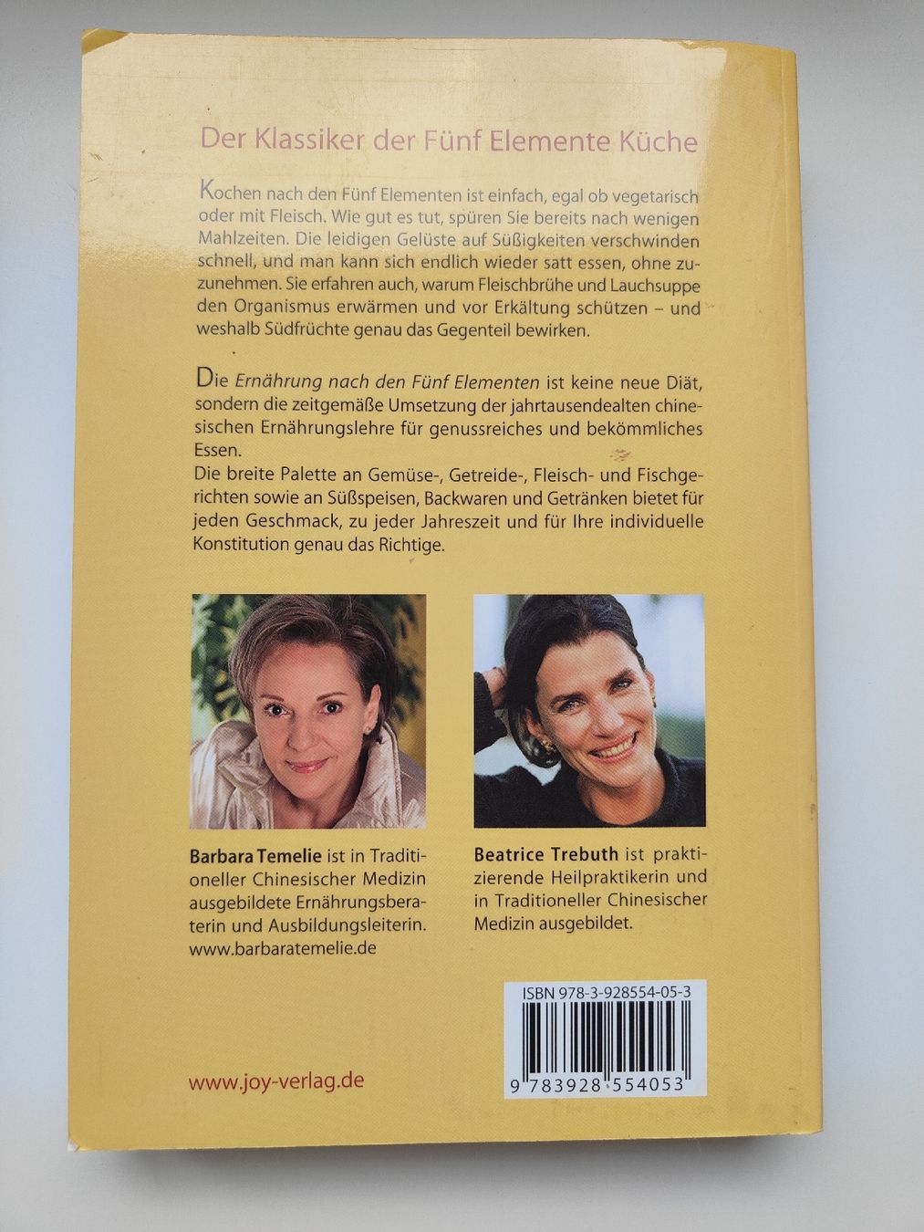 Libri: Das Fünf-Elemente-Kochbuch | 200 Rezepte – Usato da Morschach venduto da ClKi04 1