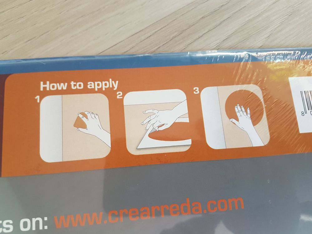 Selbstklebende Tafel zum Schreiben und Wegwischen 47x67cm | Kaufen auf