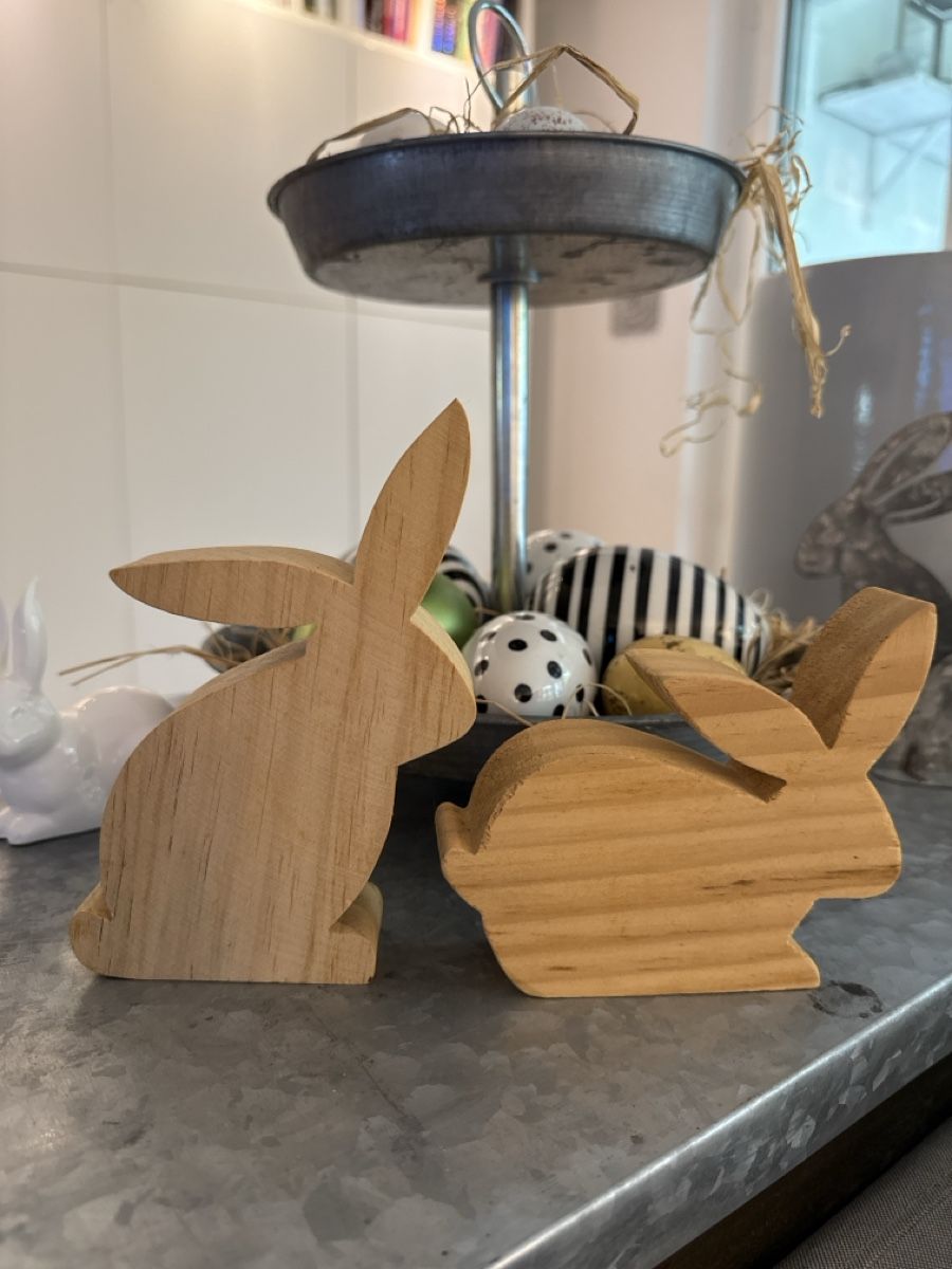 Alle Dekorationen: Holzhase, 2- er Set – Gebraucht aus Winterthur von san_9m2f 2