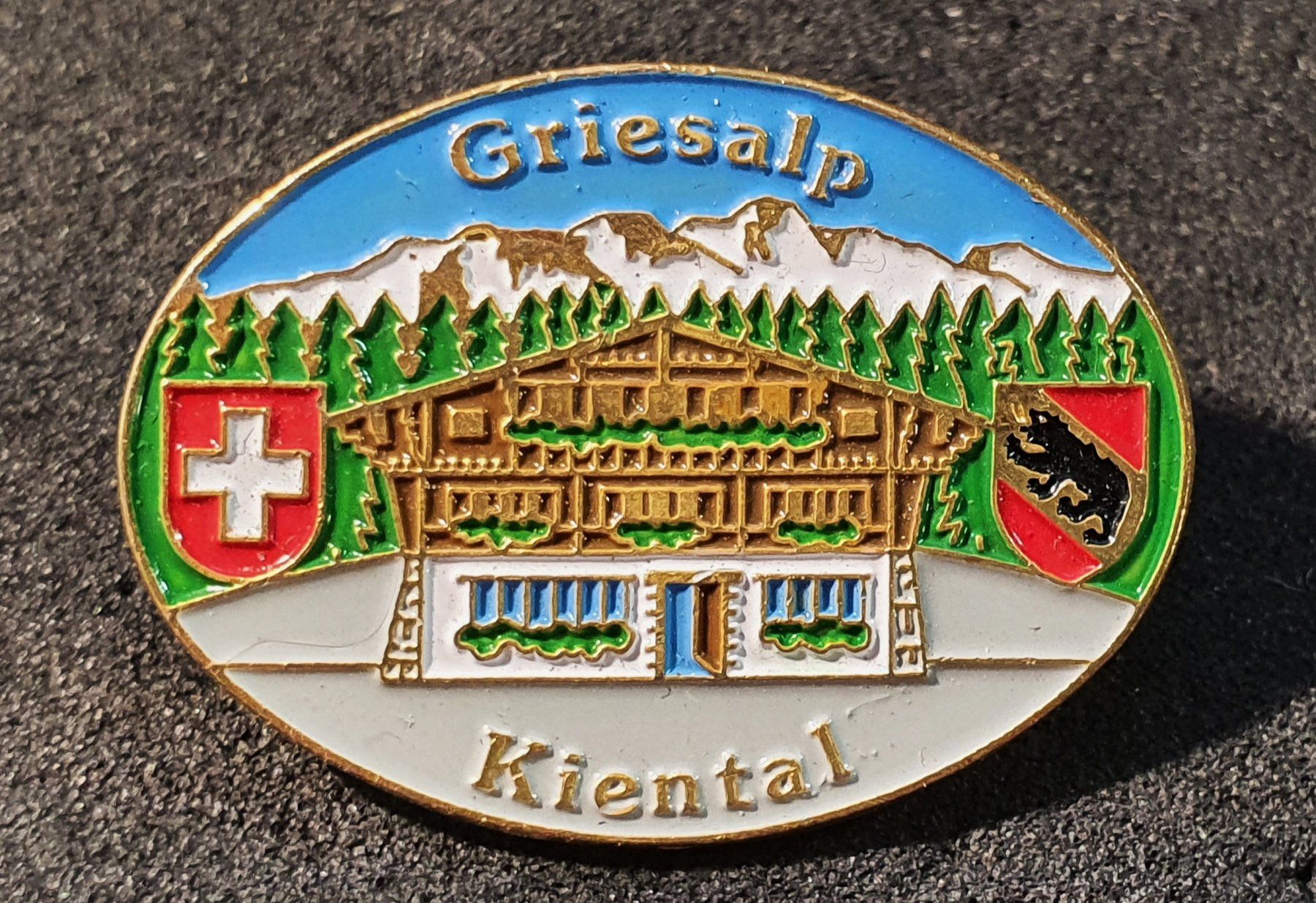 Plaketten & Abzeichen: GG198 - Pin Griesalp Kiental Bern – Gebraucht aus Reinach BL von Boston-Verkauf