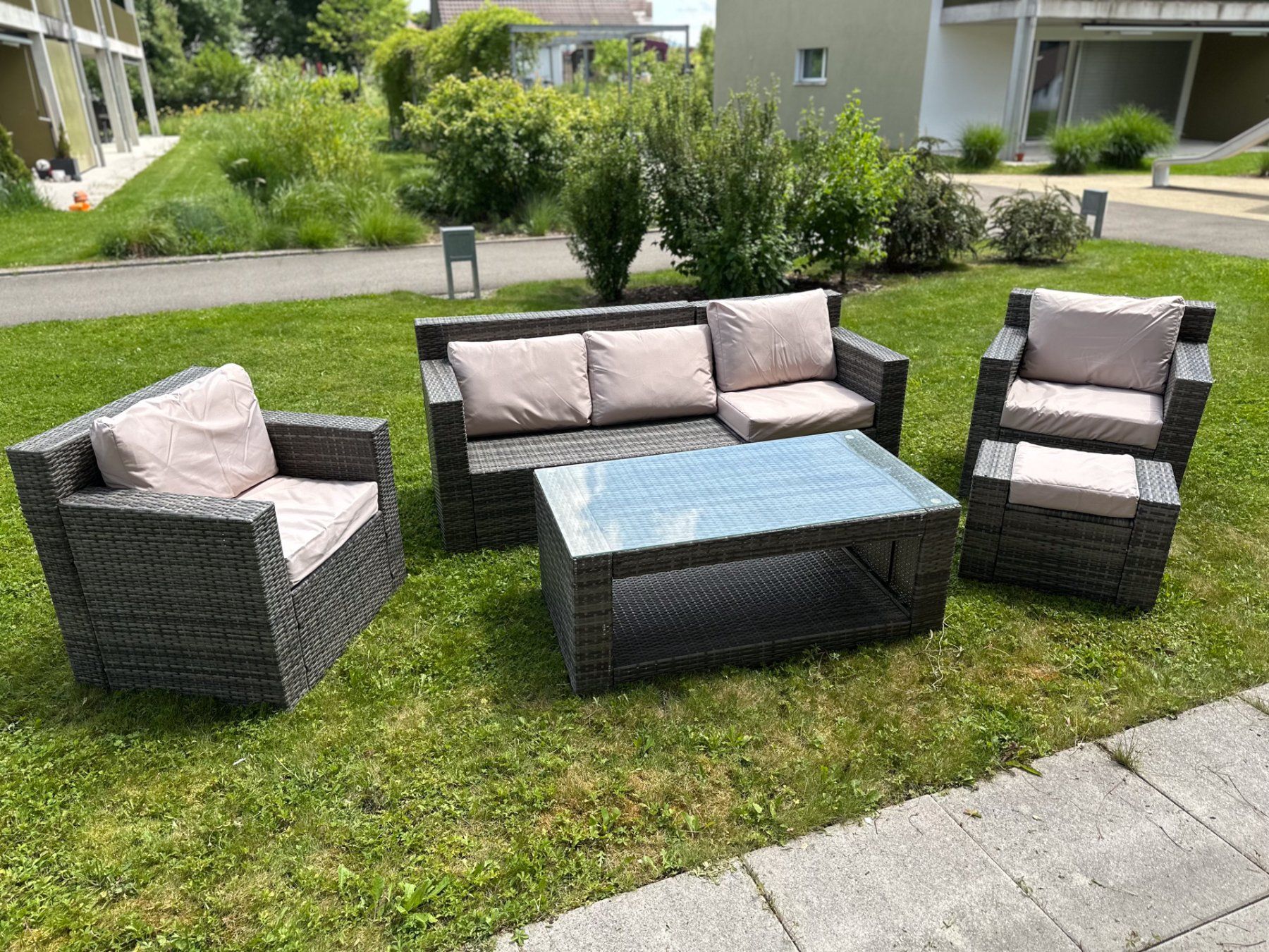 Gonser Divani: Gartenmöbel Rattanlounge MANILA – Usato da Fehraltorf venduto da essah4life 3