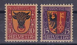 PJ 1918, postfrisch**