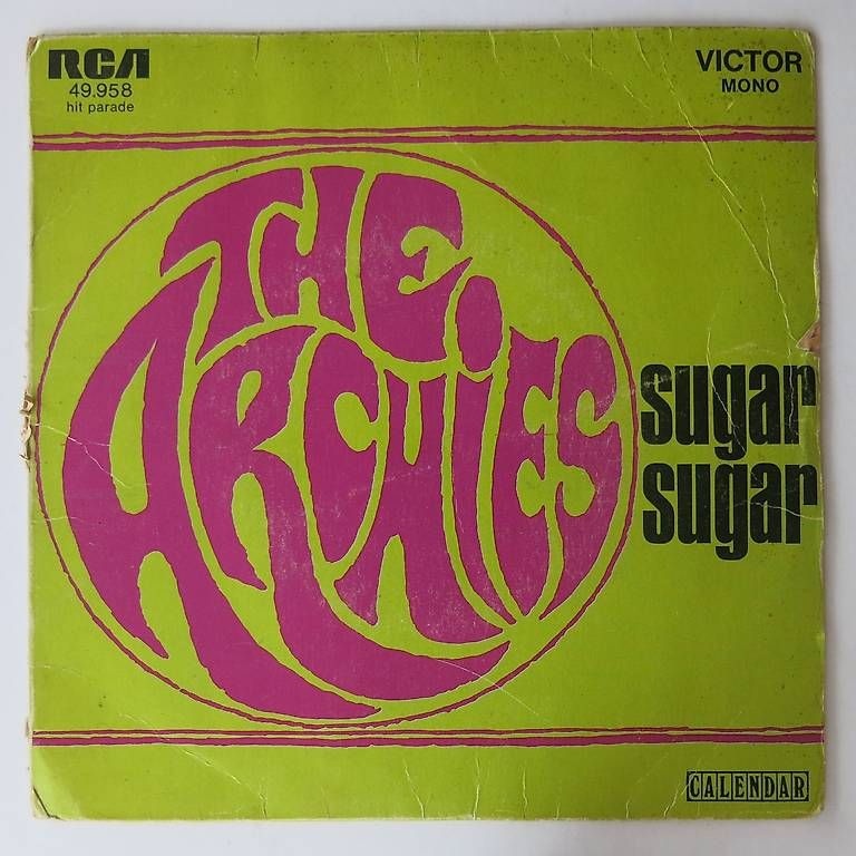 Dischi in vinile: The Archies Sugar Sugar/Melody Hill – Usato da Bözen venduto da Keramik22