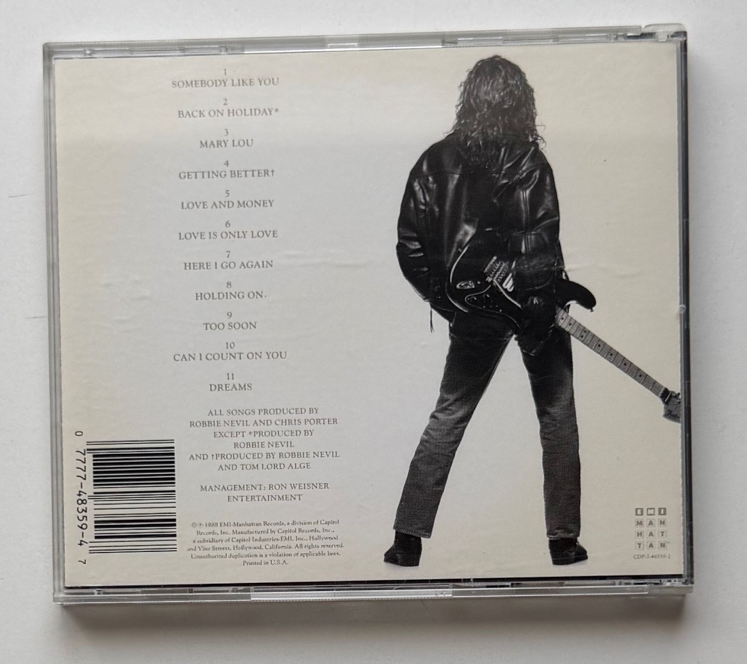 CD: Robbie Nevil / A Place Like This – Usato da Näfels venduto da rottabi 1