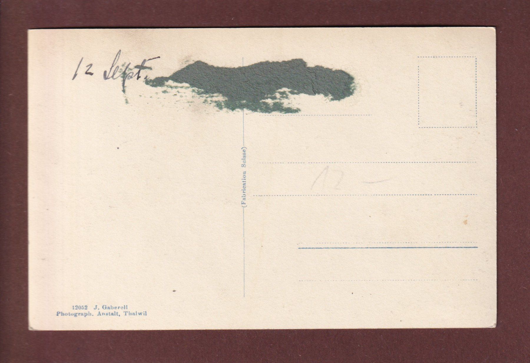 Cartoline postali: GENEVE vue du Salève – Usato da Pully venduto da nicecards 1