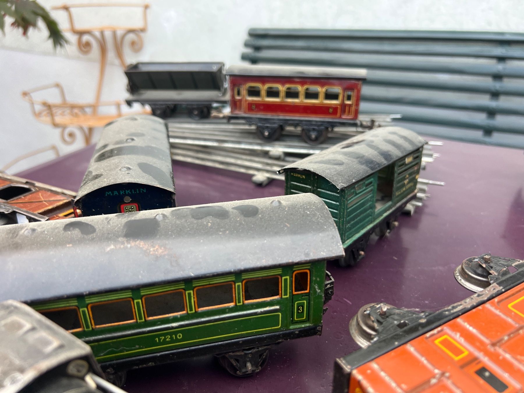 Märklin Modelleisenbahnen: Märklin - Antikes Eisenbahn Set Modellbahn – Gebraucht aus Otelfingen von Yossi-68 8