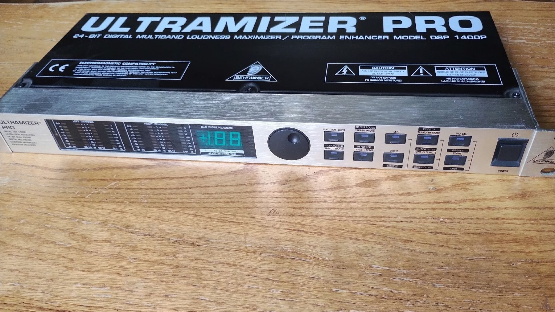 Behringer Equalizzatori: BEHRINGER Ultramizer Pro – Usato da Nussbaumen AG venduto da off_6rdl