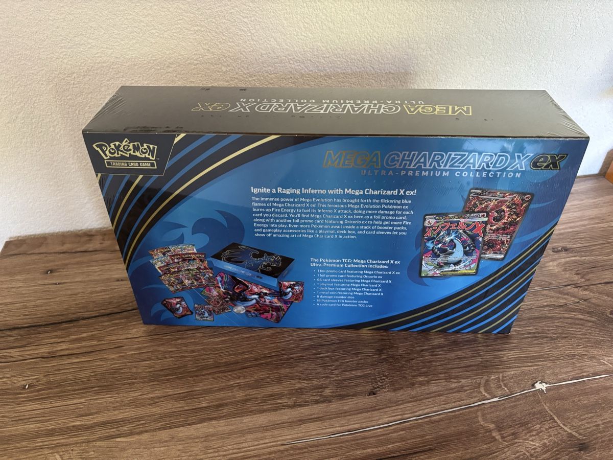 Pokémon Sammelbilder & Trading cards: Pokémon Mega Charizard X ex Ultra Premium Collection – Neu und originalverpackt aus Läufelfingen von Seraphim13 2