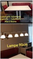 Esszimmer aus Leder 4(5)tlg wie NEU