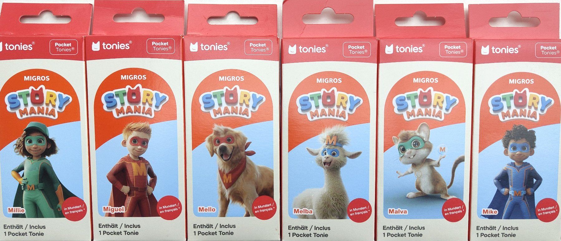 Migros Giocattoli: STORY MANIA – Nuovo e nell'imballaggio originale da Corgémont venduto da Similitude