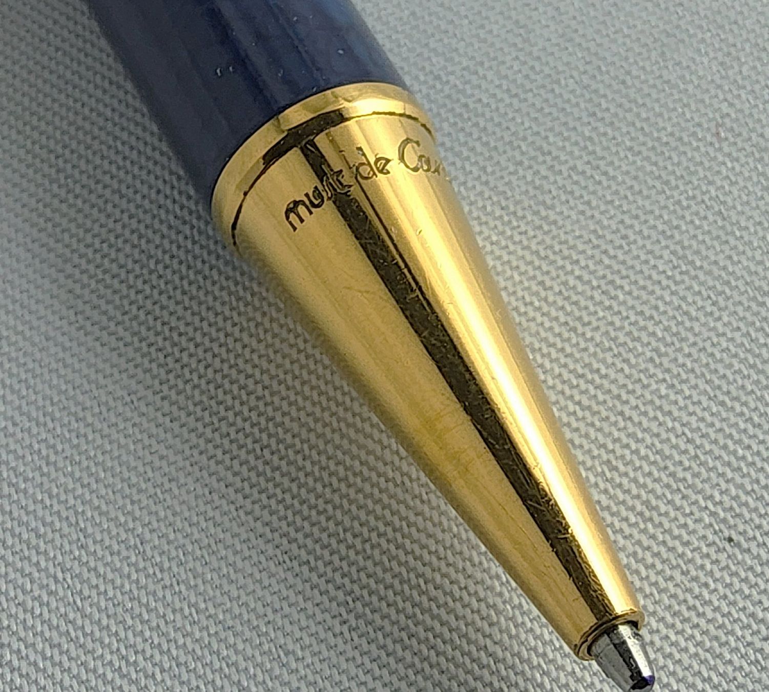 Cartier Penna & Evidenziatori: MUST DE CARTIER Kugelschreiber TRINITY - Blue Lacquer – Usato da Thalwil venduto da freespirit-jp 4