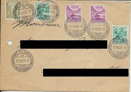 Lettre conférence capitulations 1937