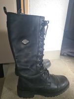 Harley-Davidson Lederstiefel, Gr. 41