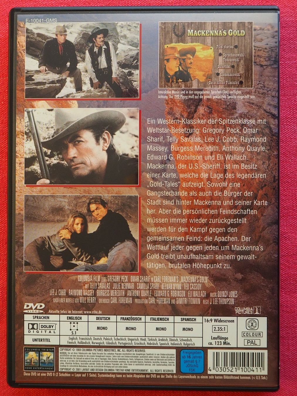 Tutti i DVDs: Mackenna's Gold / Gregory Peck – Usato da Chur venduto da big_5zx8 1