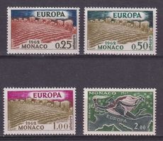 Monaco, Mi 695*698 ** EUROPA, KW € 3.50