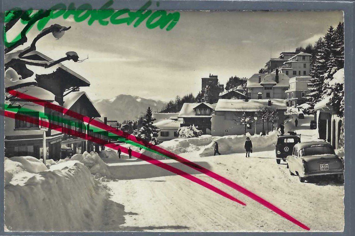 Cartoline postali: Leysin. Centre. – Usato da Horw venduto da SwissSteamMemories