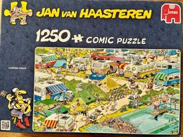 Puzzle JAN van HAASTEREN - Camping Chaos