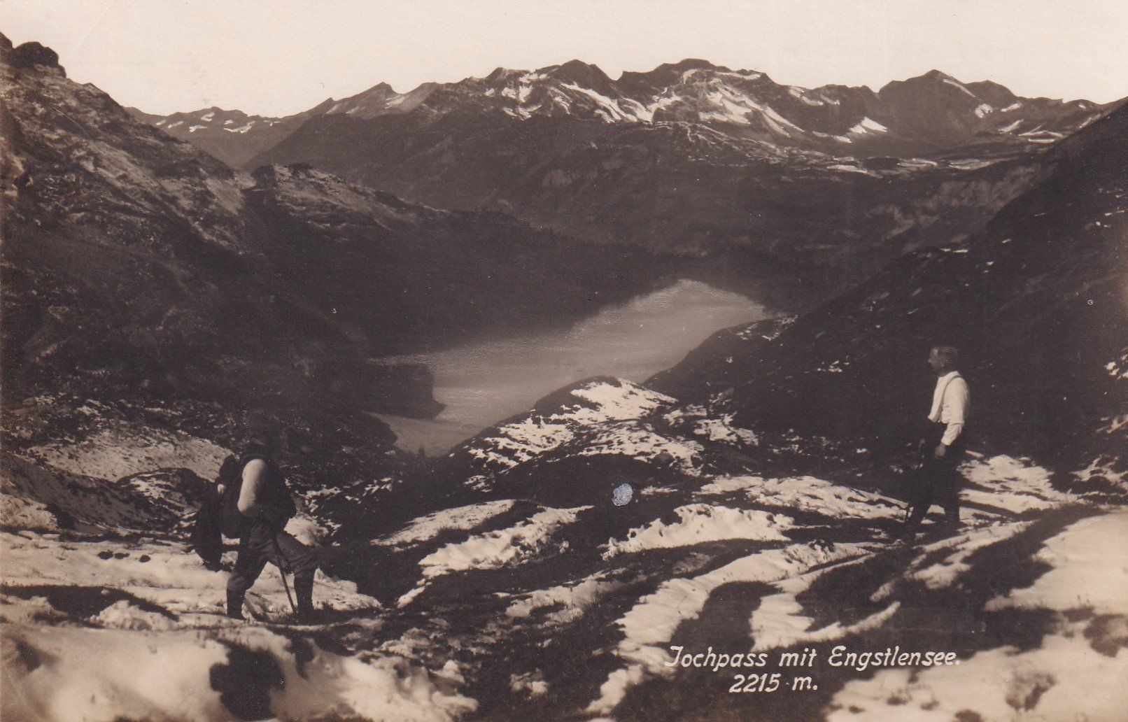 Cartes postales: Jochpass mit Engstlensee – D'occasion à Cormoret par Pascalll2001