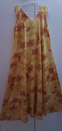 Sommerkleid Lang gemustert Grösse XL guter Zustand