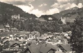 Gstaad (BE) Dorfpanorama