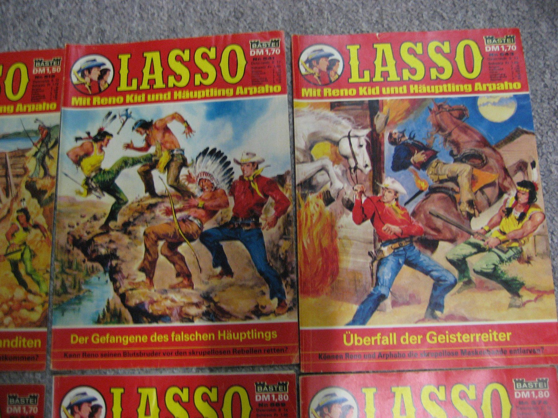 BD: 8 Lasso Comics – D'occasion à Bottighofen par Spiderman61 2