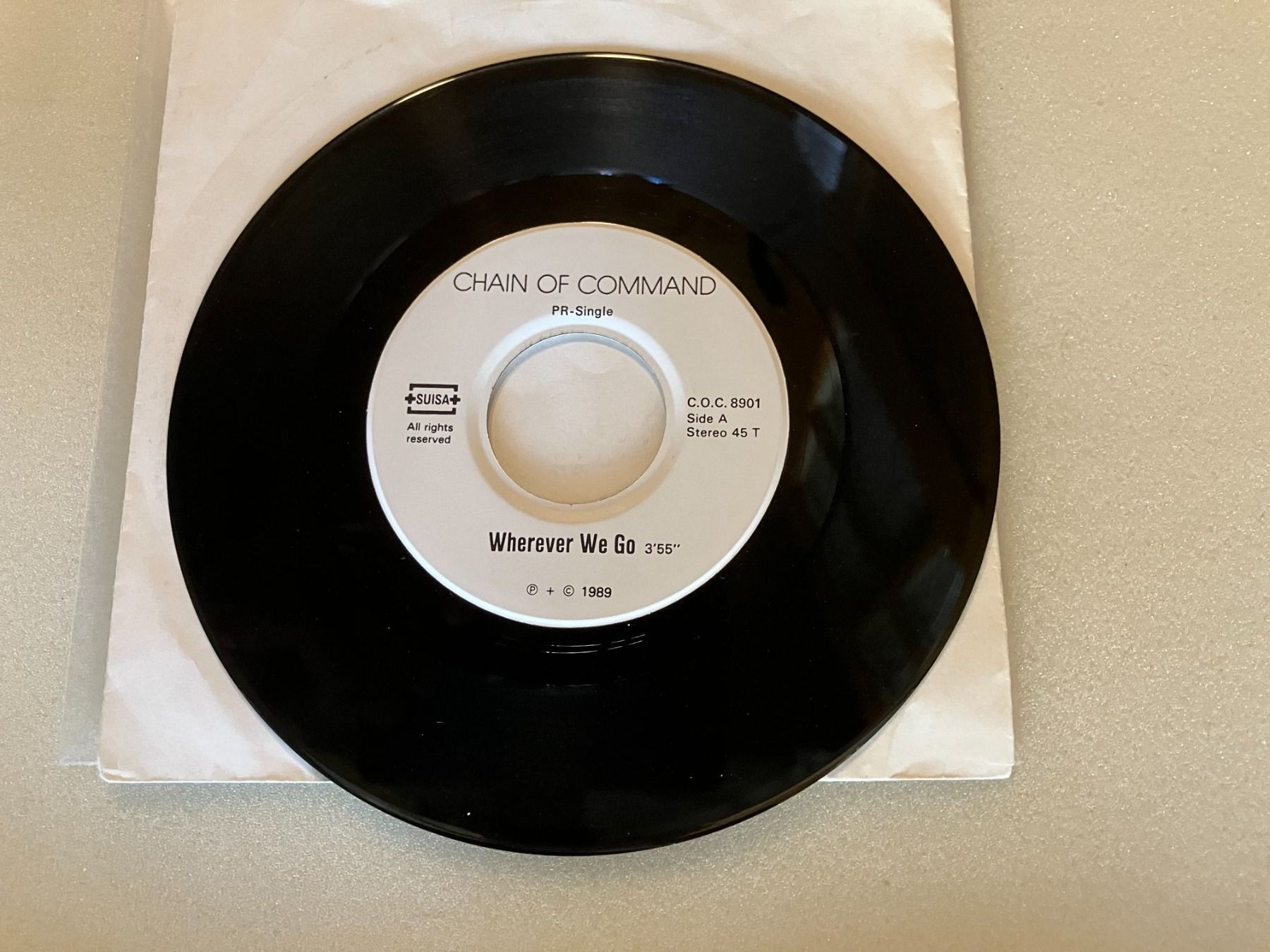 Dischi in vinile: Chain Of Command – Usato da Aarwangen venduto da Jukebox3 3
