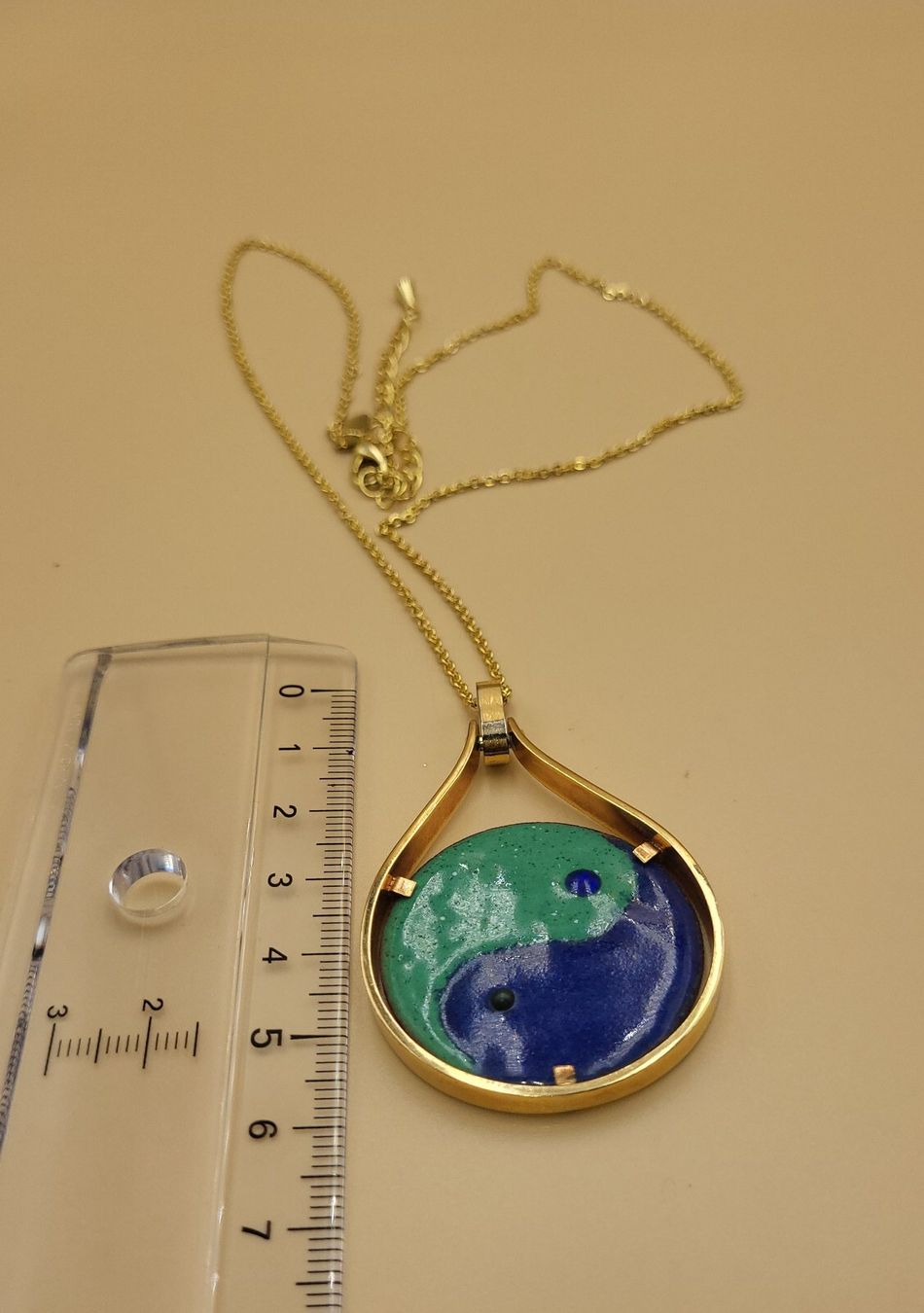 Catenine: Goldige Kette Mit Anhänger – Usato da Wald ZH venduto da SwissPawnshop 1