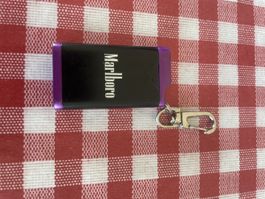 Cendrier de poche Marlboro, noir et violet, collection