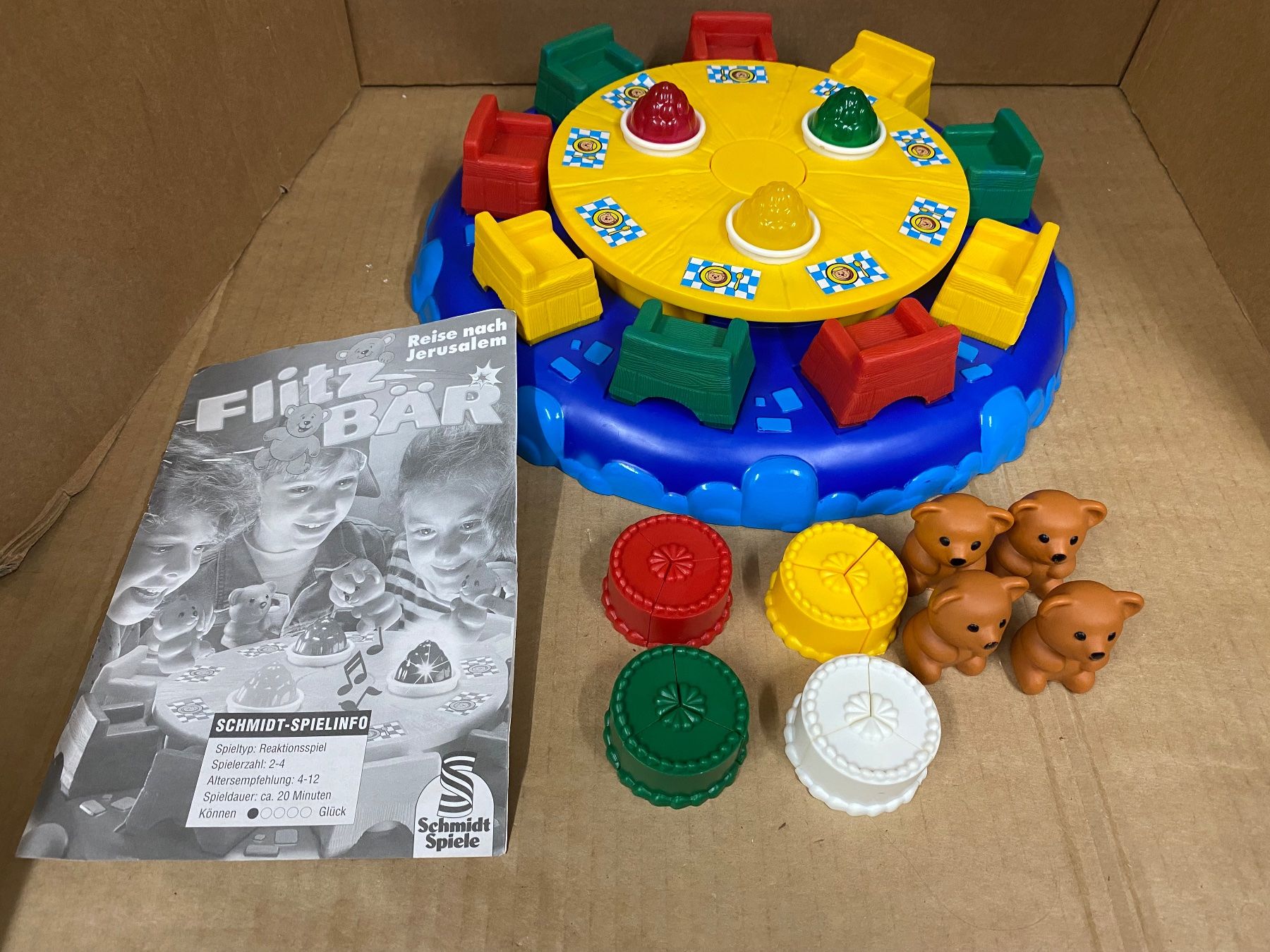 Spiele: Spiel Flitz Bär (Reise nach Jerusalem) – Gebraucht aus Eschlikon TG von RamonaSt 3